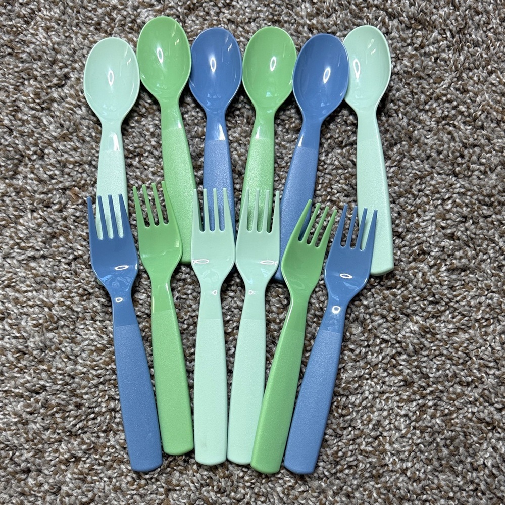 Reusable Plastic Forks and Spoons